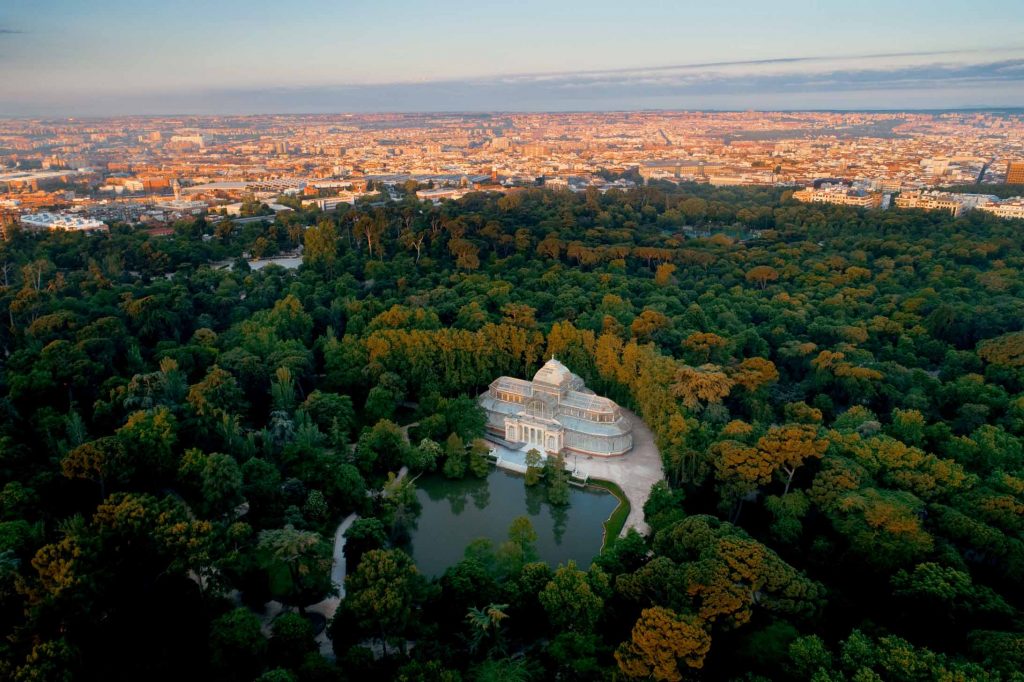 Ruta por jardines de Madrid